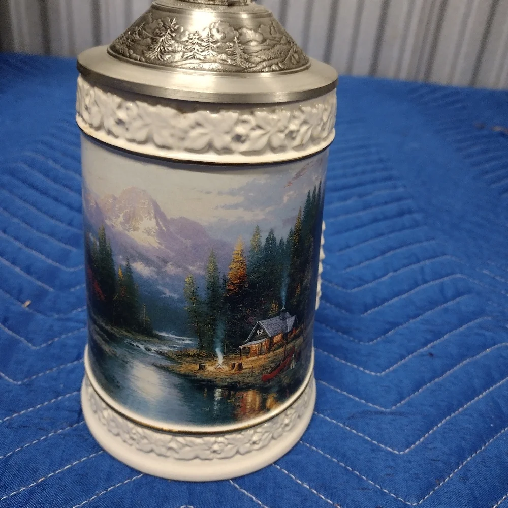 New Thomas Kinkade collectible beer stein - Picture 3 of 9